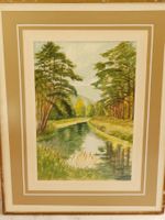 Org. Aquarell von Guido Eggenberger -1982er