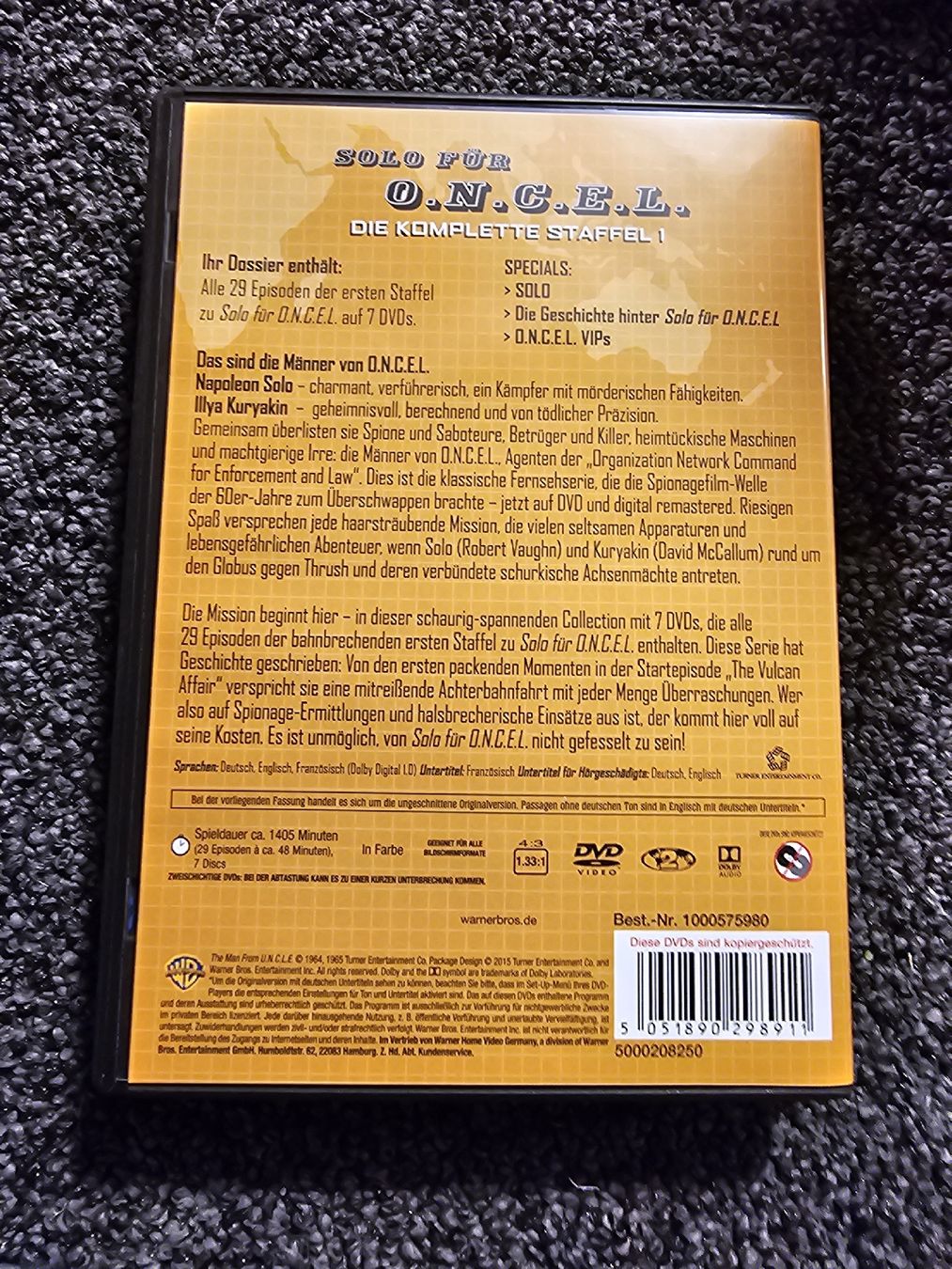 Tutti i DVDs: Solo für O.N.C.E.L. DVD Box  – Usato da Ruswil venduto da jan_bxl5 1