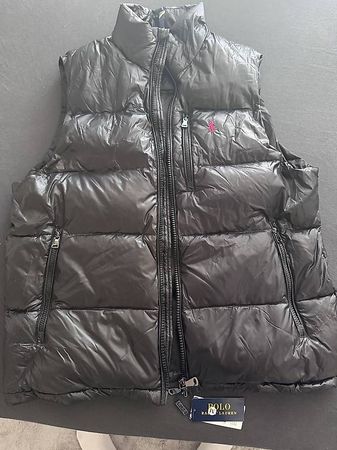 Ralph Lauren Weste Schwarz