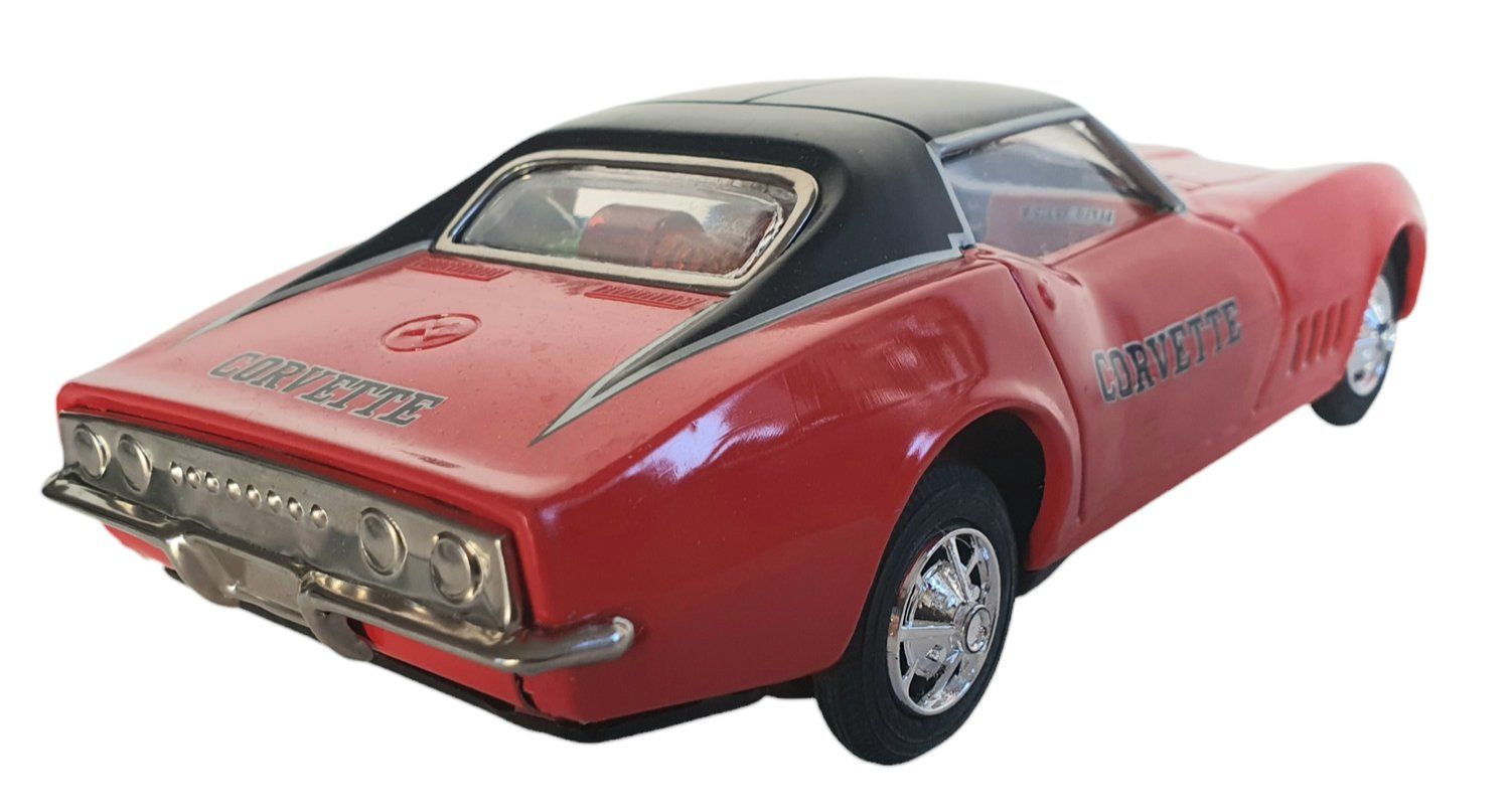 Giocattoli: alter Blechspielzeug Chevrolette Corvette OVP – Usato da Rickenbach b. Wil venduto da klassikmarkt.ch 3