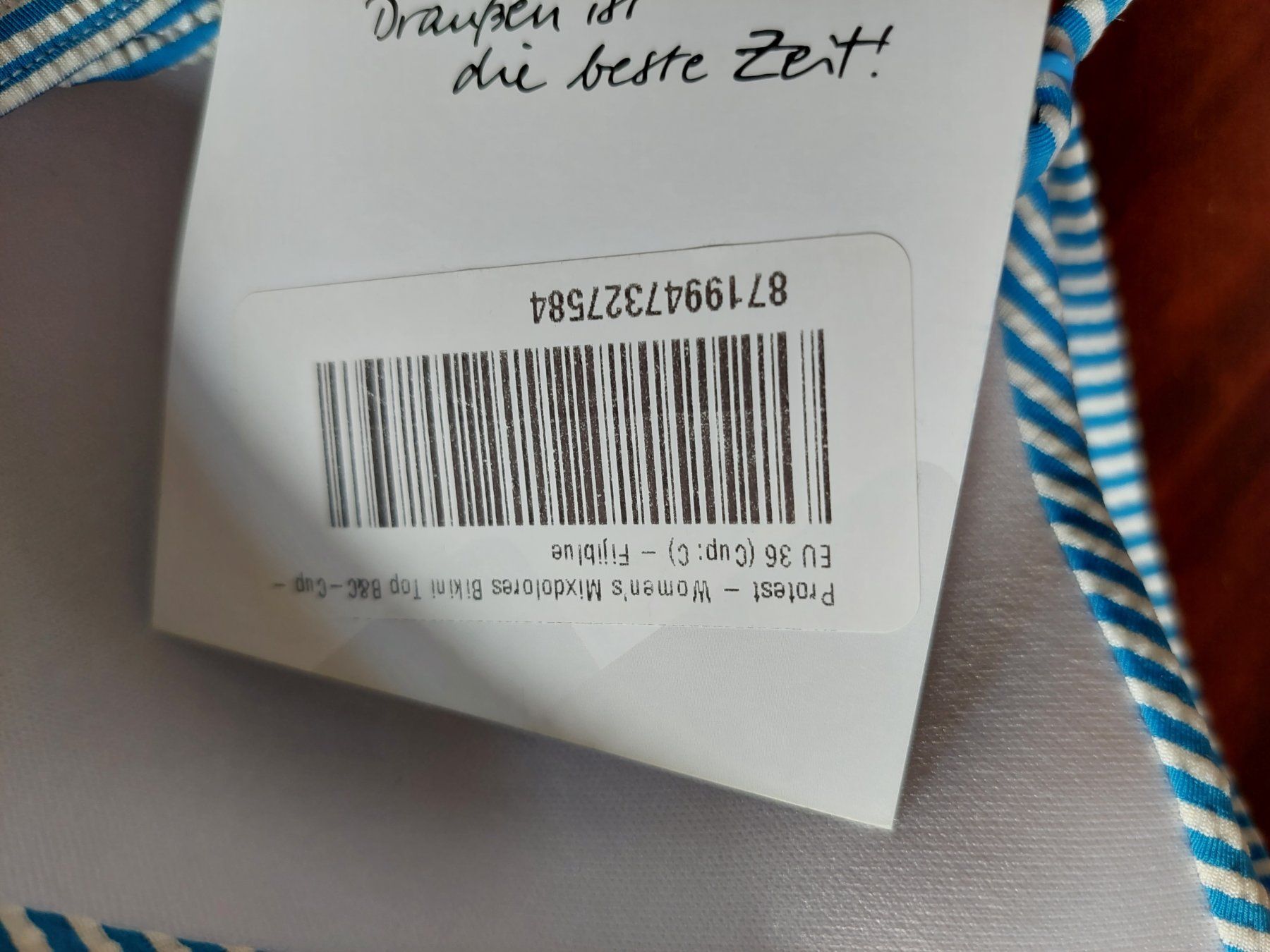 Costumi da bagno & Bikini: Protest Bikini-Oberteil Grösse 36 / C-Cup – Nuovo e nell'imballaggio originale da Beckenried venduto da Havacola 6