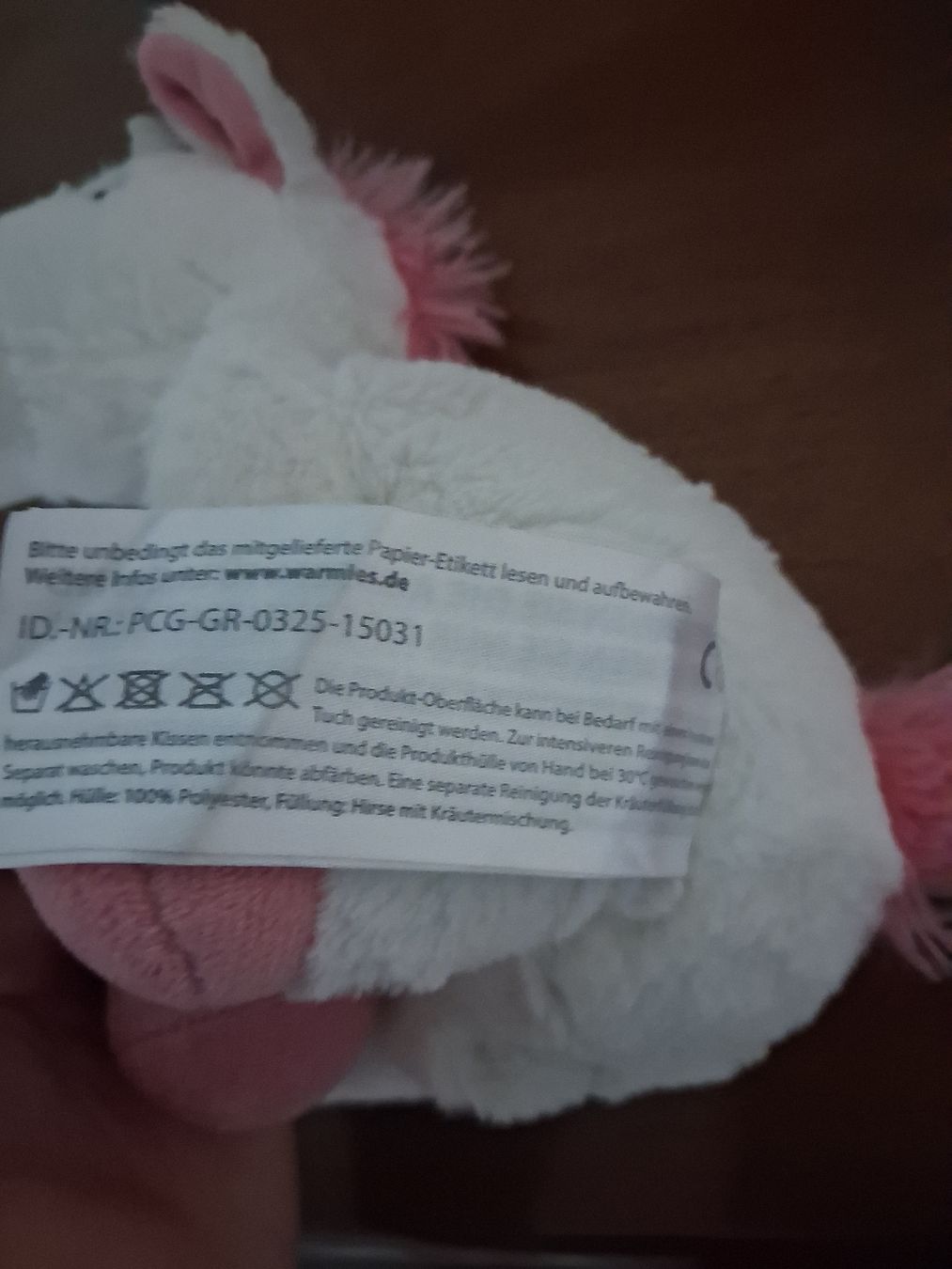 Warmies Autres appareils anciens: Plüschtier Einhorn Wärmefunktion – D'occasion à Neuhausen am Rheinfall par Shine7878 2