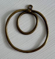 Pendente in ottone per creazione gioielli