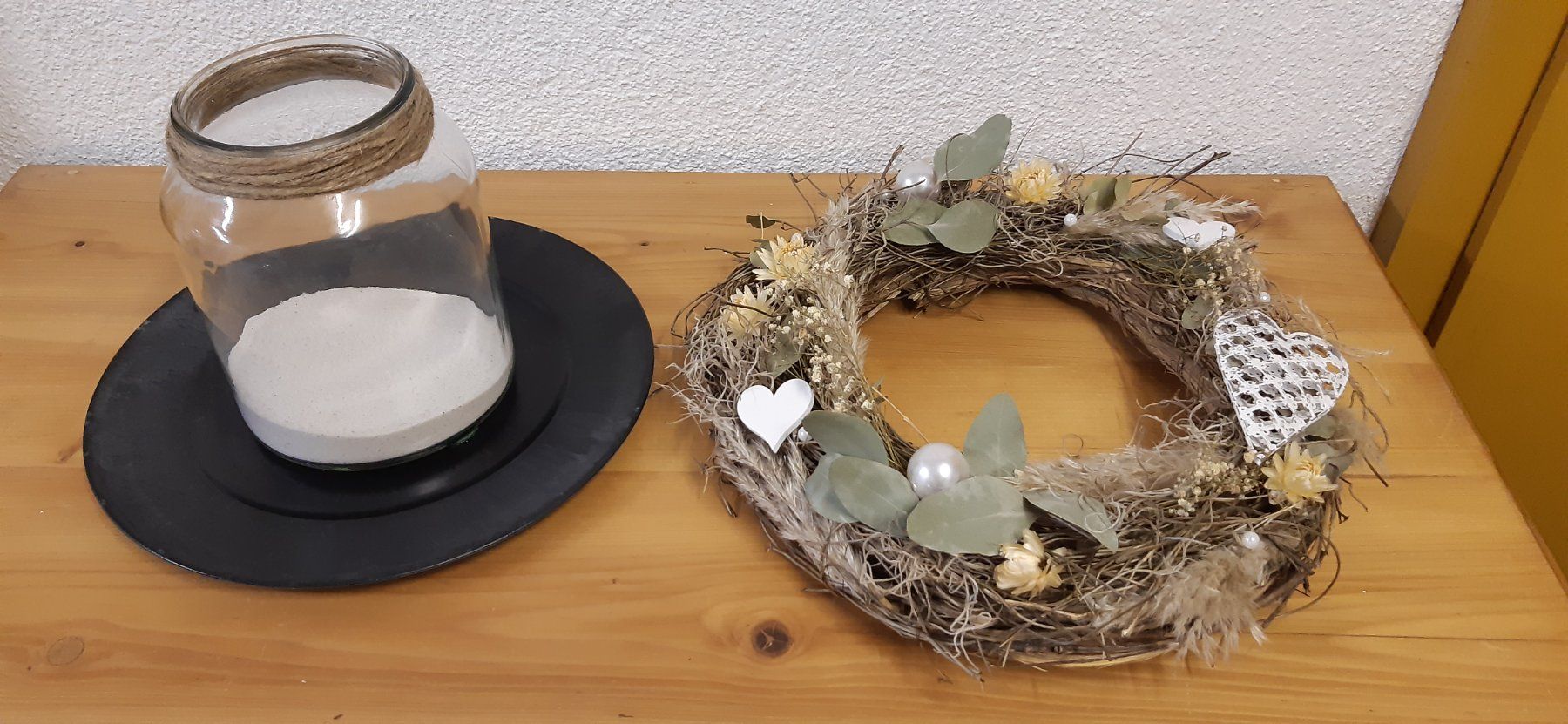 Alle Dekorationen: Tischdeko Glas für Kerze – Gebraucht aus Bilten von holzwurm73 3