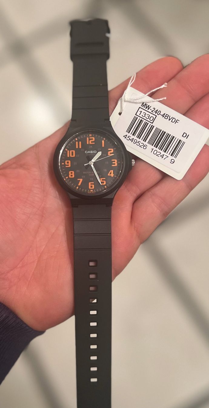 Casio Orologi: Casio Armbanduhren MW-240-4BVDF – Nuovo e nell'imballaggio originale da Adlikon b.Regensdf venduto da GPITIME 2