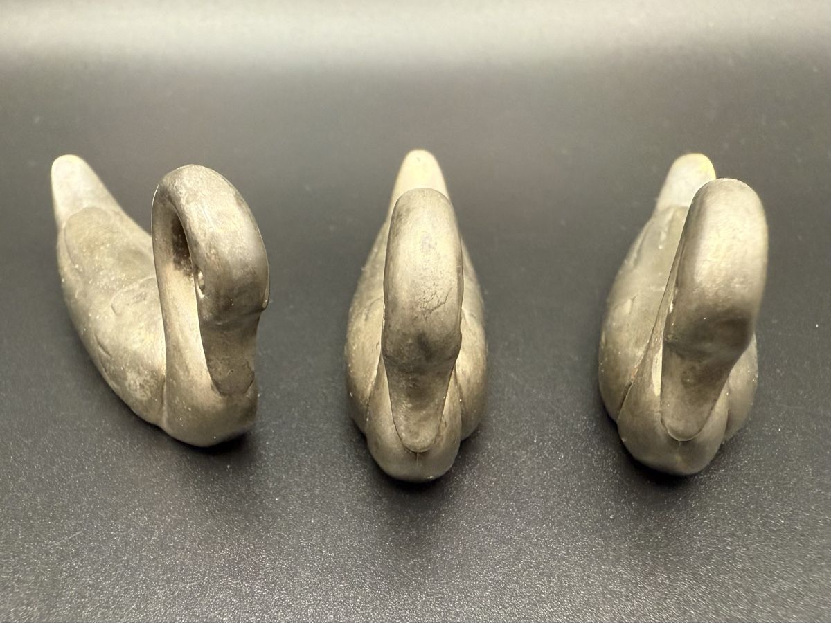 Statuette: Set mit 3 Platzhaltern in Form eines Vintage-Scweins – Usato da Lamone venduto da LaCantinaMagica 4