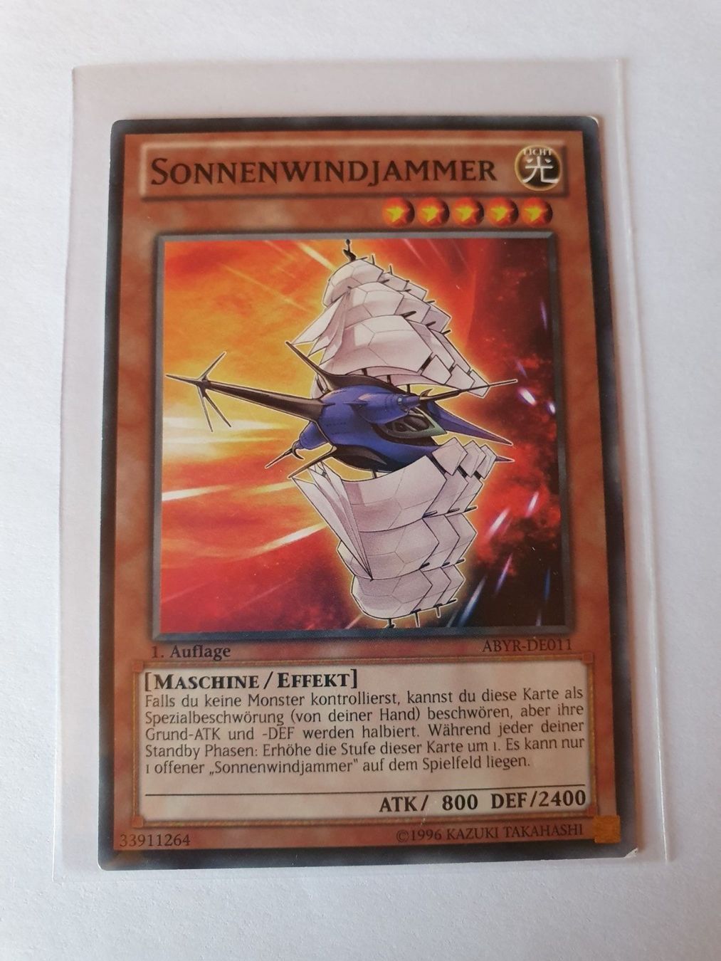 Yugioh Carte collezionabili: Yugioh Sonnenwindjammer 1. Auflage TCG – Usato da Oberdorf BL venduto da BaldenEagle