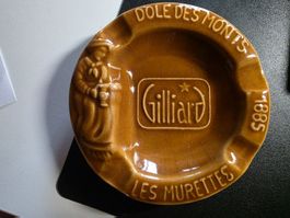 Vintage Keramik Aschenbecher Gilliard 1885
