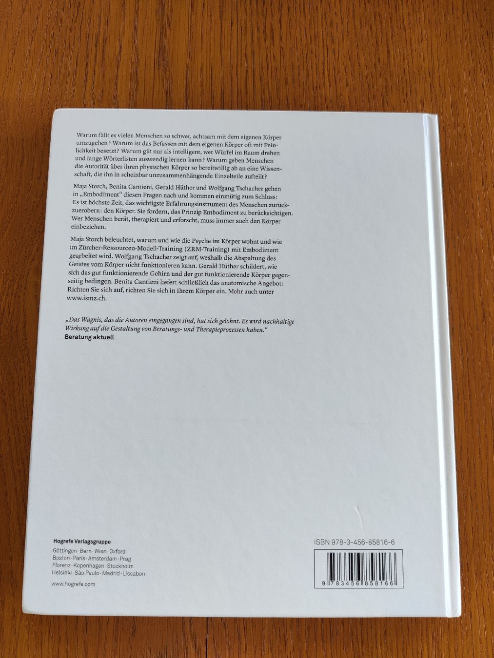 Libri: Embodiment Die Wechselwirkung von Körper und Psyche  – Usato da Adelboden venduto da Adlernest 1