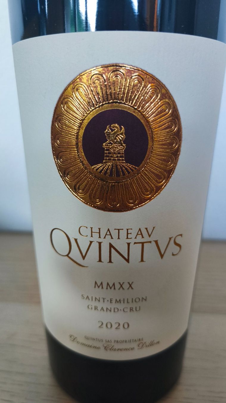 Vino: Quintus 2020 St-Emilion Grand Cru – Nuovo e nell'imballaggio originale da Kerns venduto da cat_6bnd 3