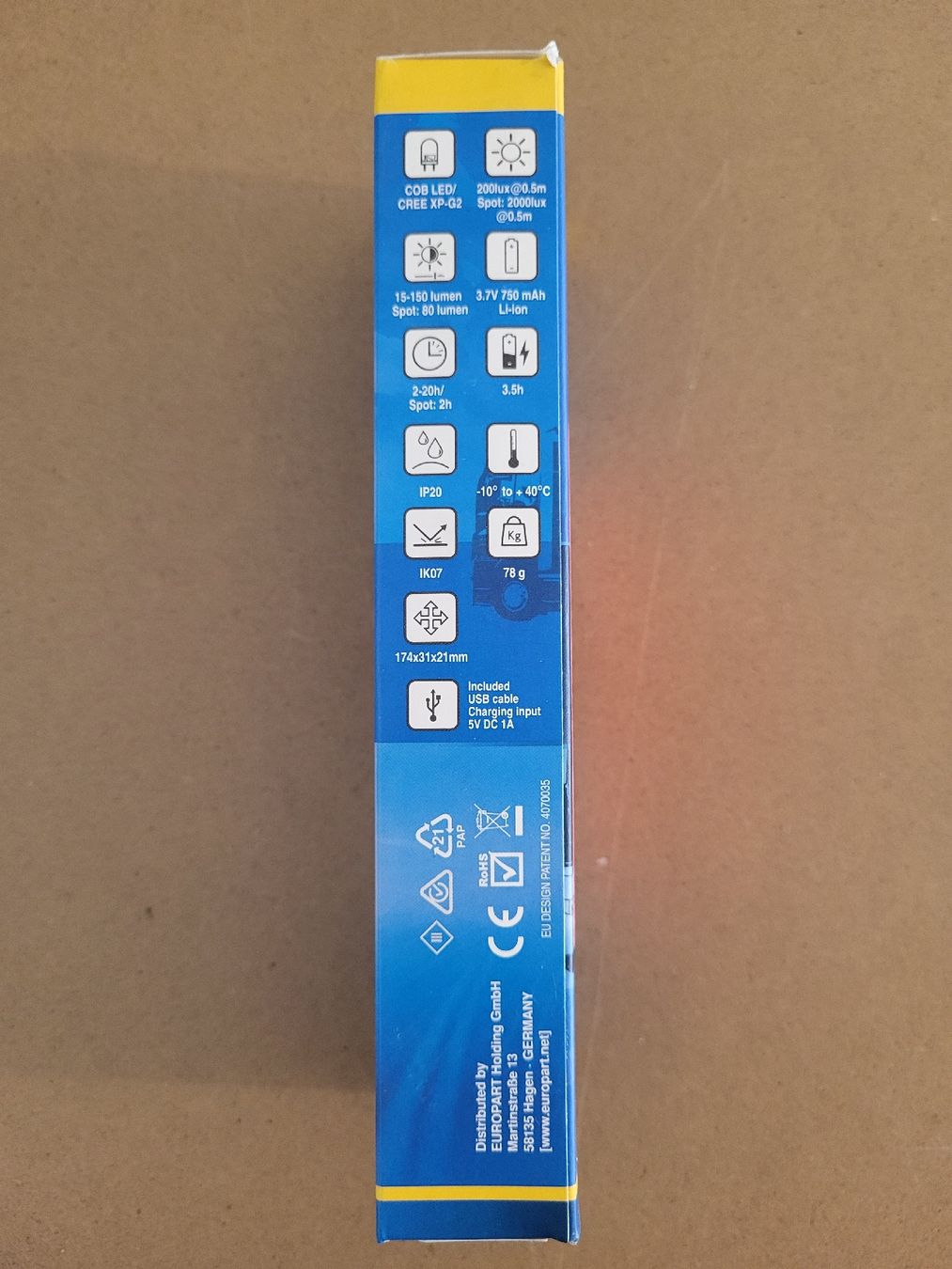 Lampade: EP Stiftleuchte EP Light 2 150/80 Lm IP20 Neu – Nuovo e nell'imballaggio originale da Riniken venduto da Melanie910 1