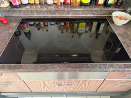 Induktionskochfeld Bosch schwarz gebraucht funktionsfähig