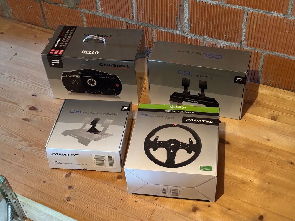 Komplettes Fanatec Sim Rig für Xbox & PC (Gebraucht) in Oberriet SG für ...