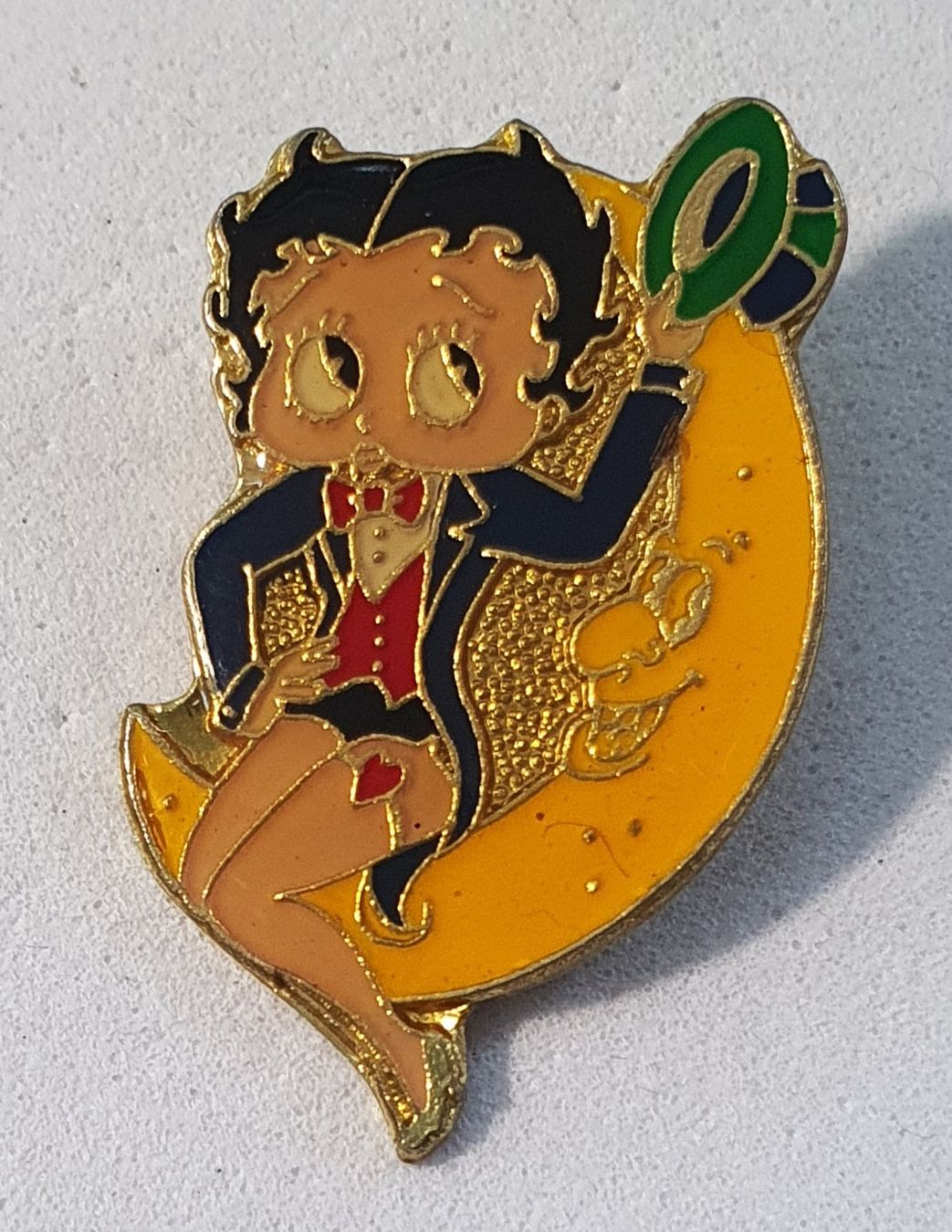 Statuette: AA766 - Pin Comic Figur BETTY BOOP – Usato da Reinach BL venduto da Boston-Verkauf