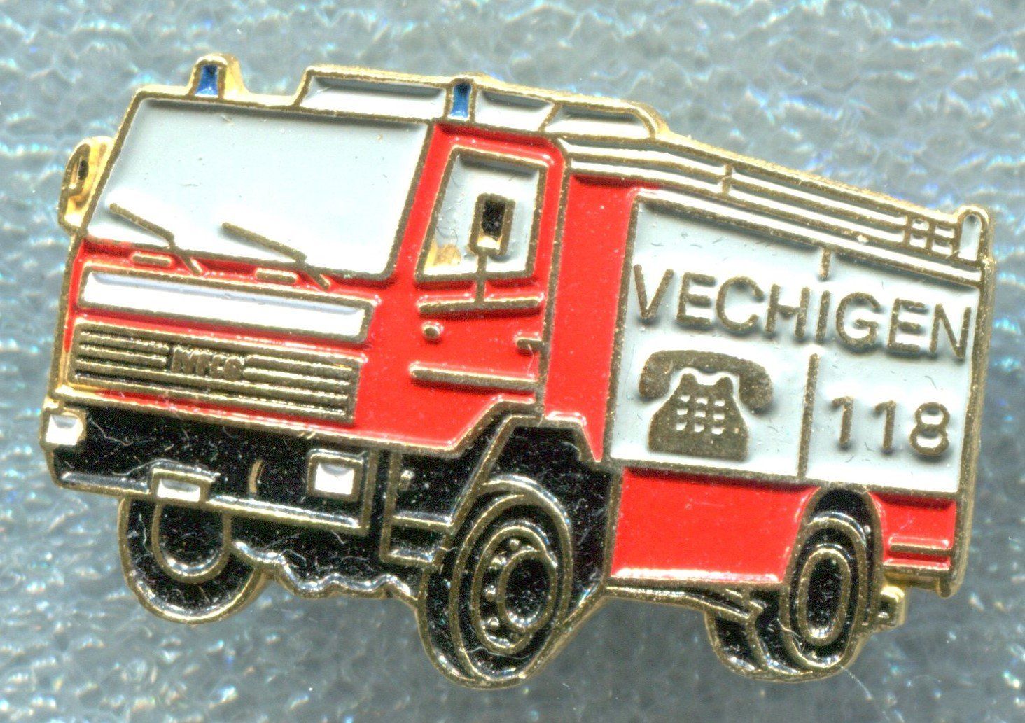 Placchette & Badge: Feuerwehr  VECHIGEN – Usato da Winterthur venduto da Sammleroase