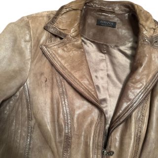 Giacche: Vintage brown leather jacket L – Usato da Zofingen venduto da JumpInVintage 5