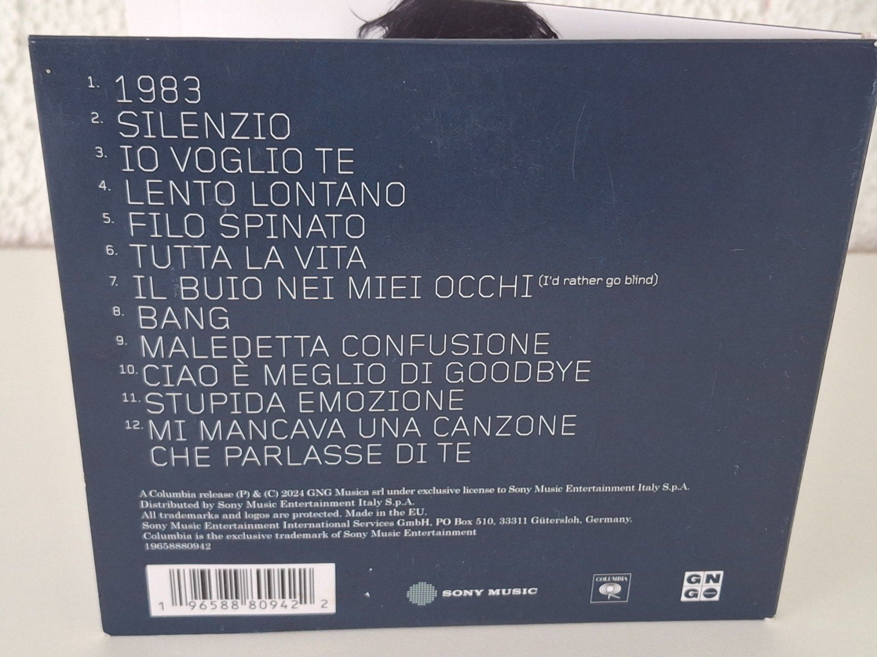 CD: CD Gianna Nannini -  Sei Nel L'Anima – Usato da Aarberg venduto da Jackup1 1