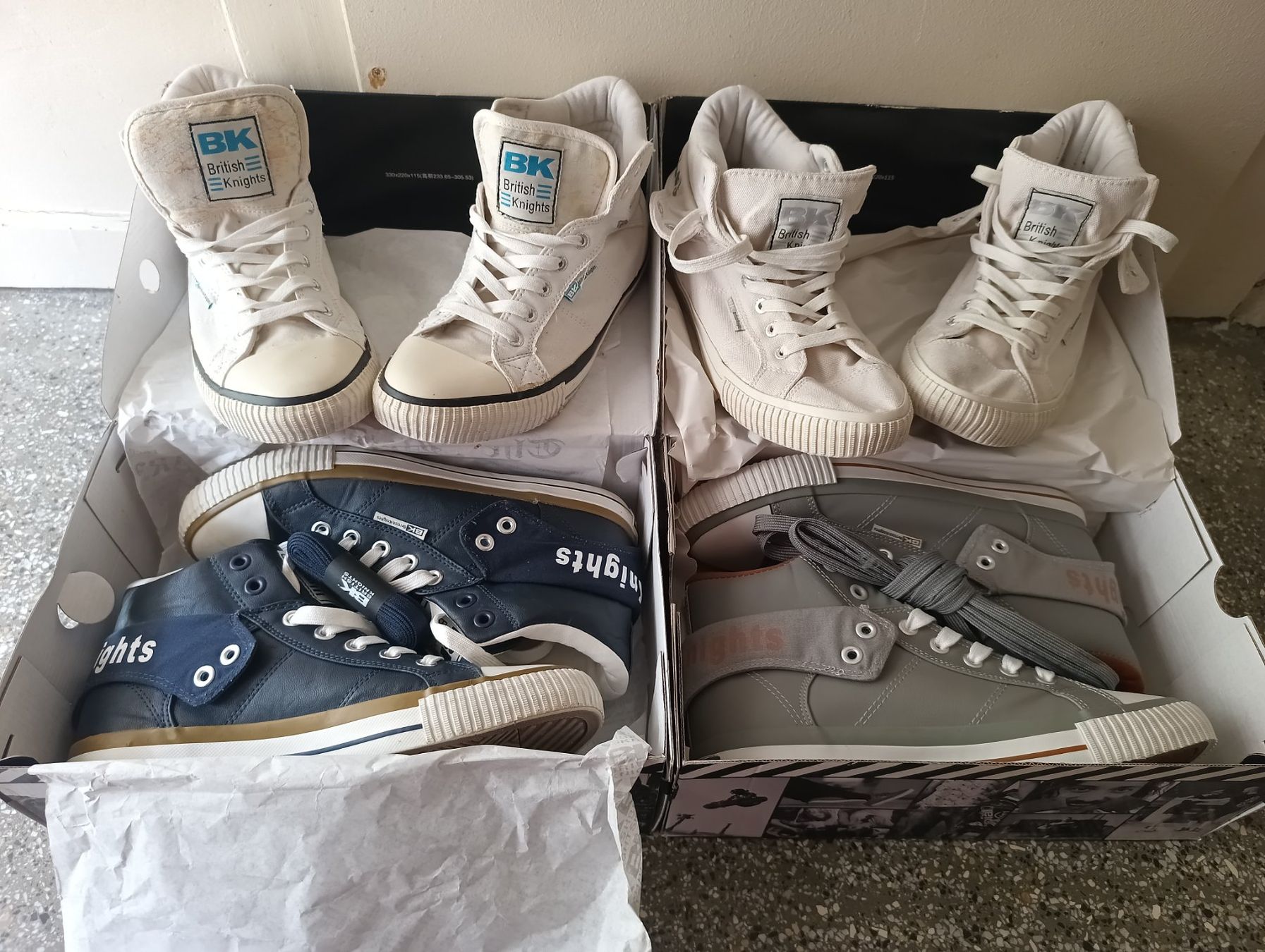 Chaussures hommes: BK 4 paires(2neuves) – Neuf avec emballage d'origine à St imier par Rieju23