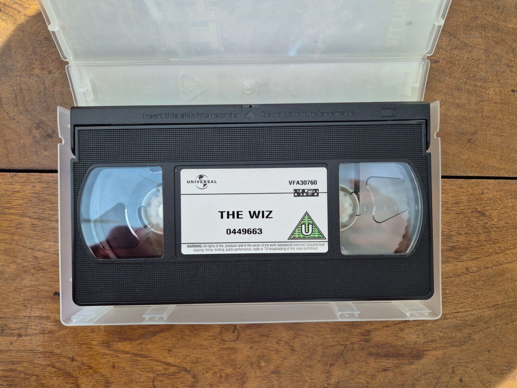 Alle VHS: Michael Jackson VHS "The Wiz" original – Gebraucht aus Savièse von coeur88 3
