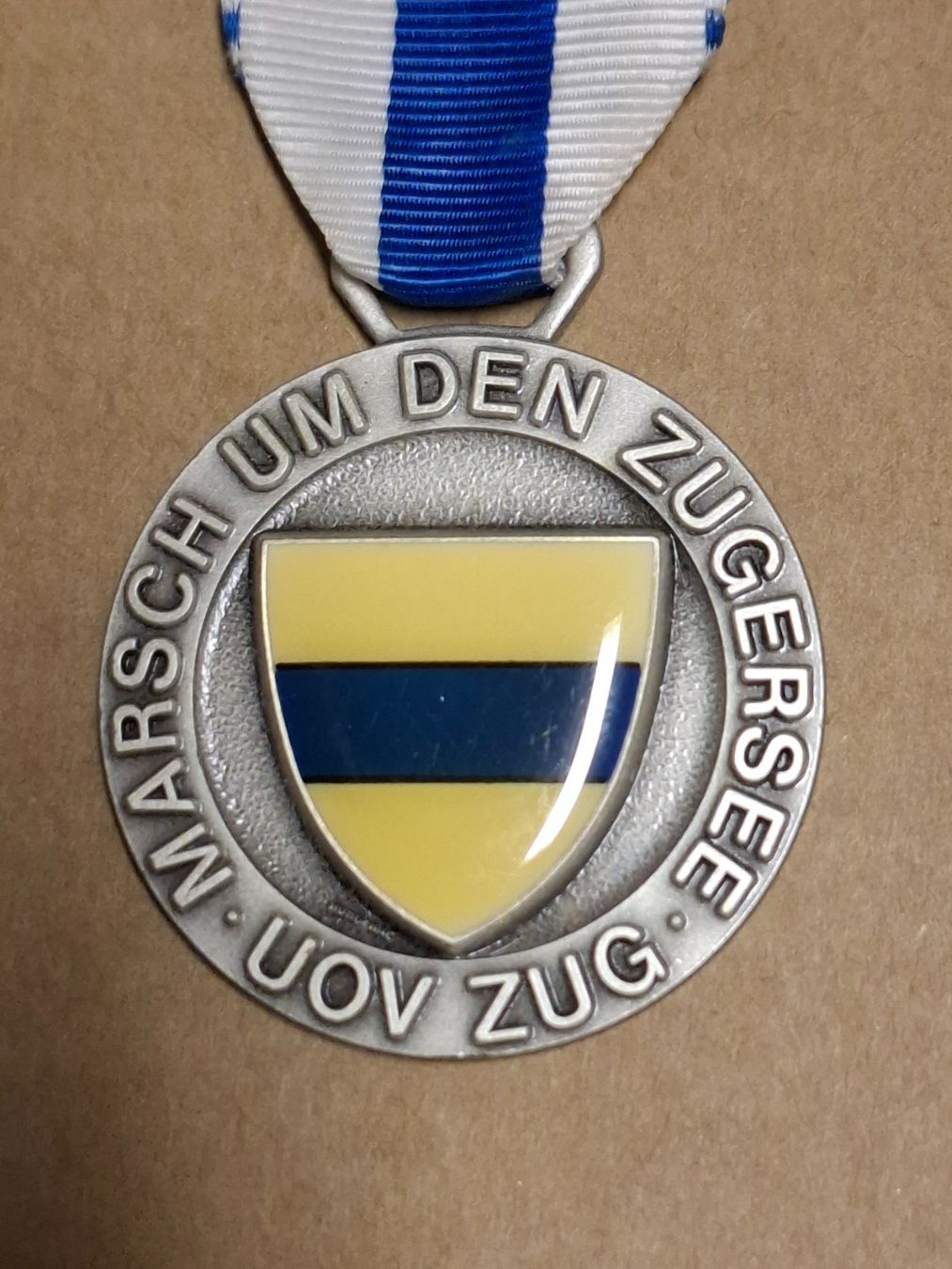 Medaillen: Marsch Zugersee 1990 (D84) – Gebraucht aus Schwanden GL von Suvorov