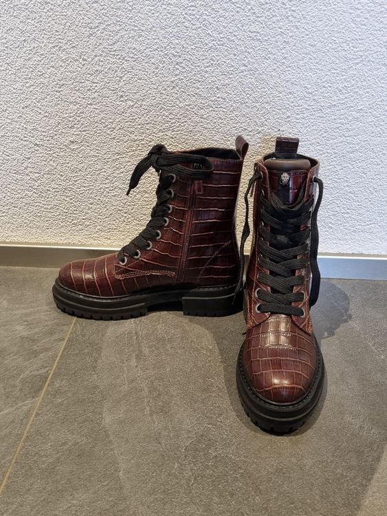 Leder-Stiefel Kurt-Geiger Platform-Boots (Neu (gemäss Beschreibung)) in ...