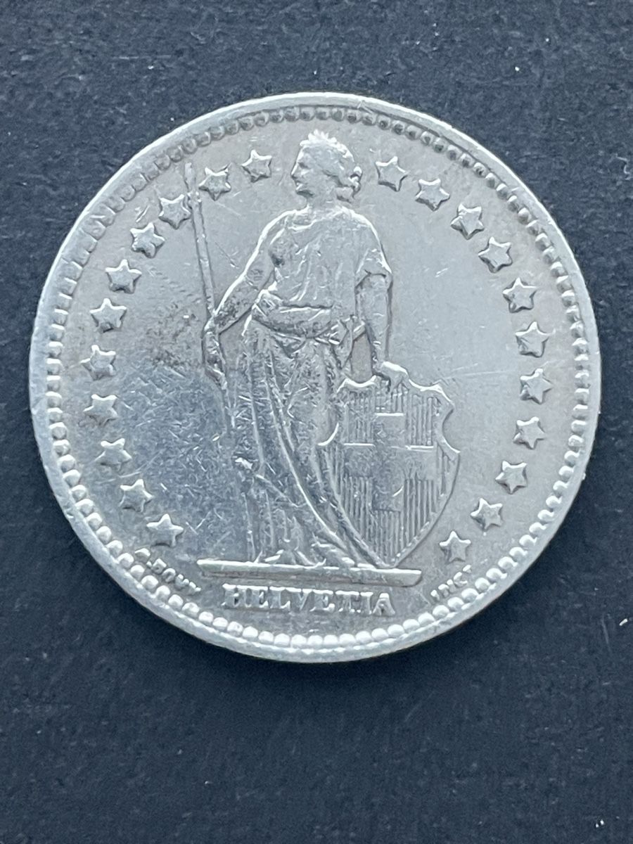 Tutti le monete: 1.- Silber CH Jahr 1943 – Usato da Meierskappel venduto da Hala03 3