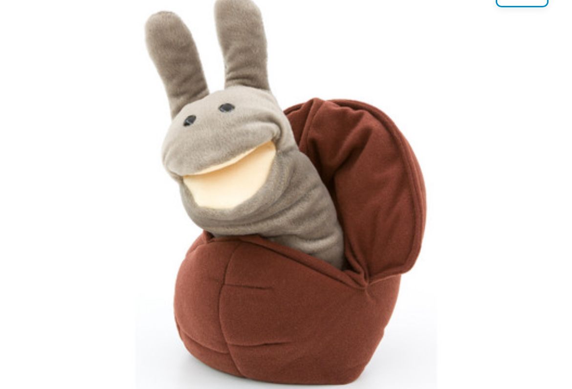 Giocattoli: Handpuppe Schnecke Folkmanis – Nuovo (secondo la descrizione) da Schliern b. Köniz venduto da Corinu59