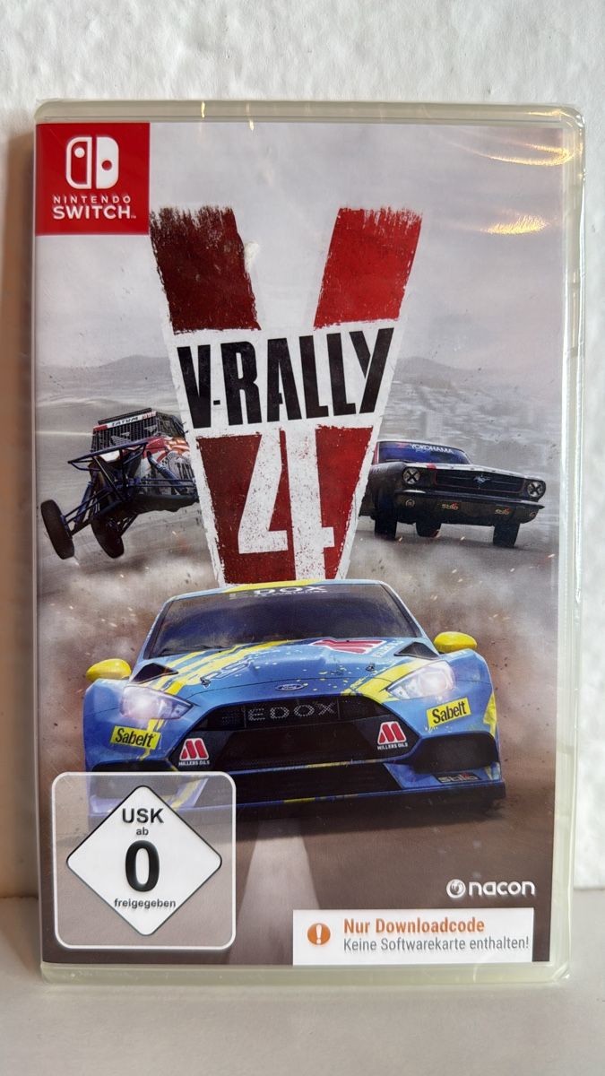Nintendo Giochi: V-Rally 4 Nintendo Switch Game - BRAND NEW - UNOPENED! Code! – Nuovo e nell'imballaggio originale da Ehrendingen venduto da bubulence