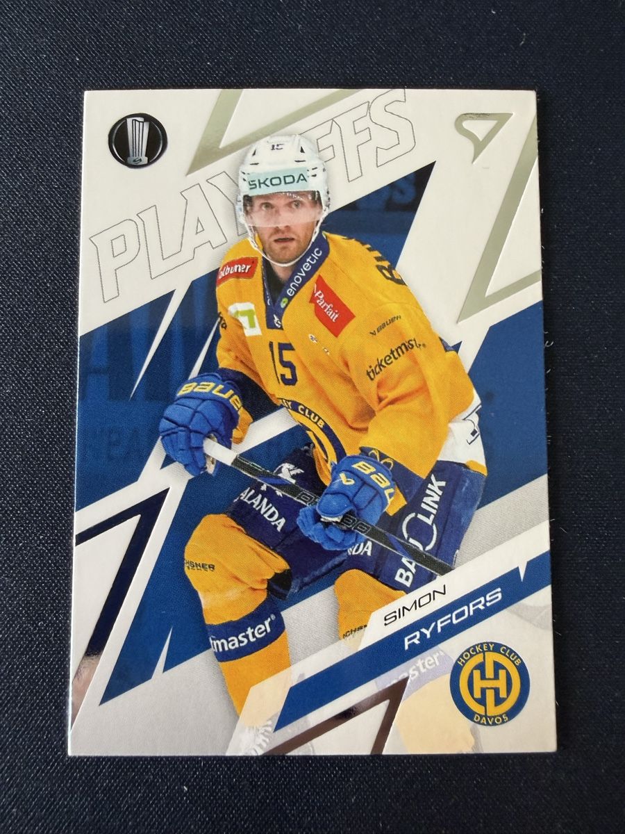 Sportzoo Cartes à collectionner: Simon Ryfors - HC Davos – Neuf avec emballage d'origine à Réchy par Leeroy1998