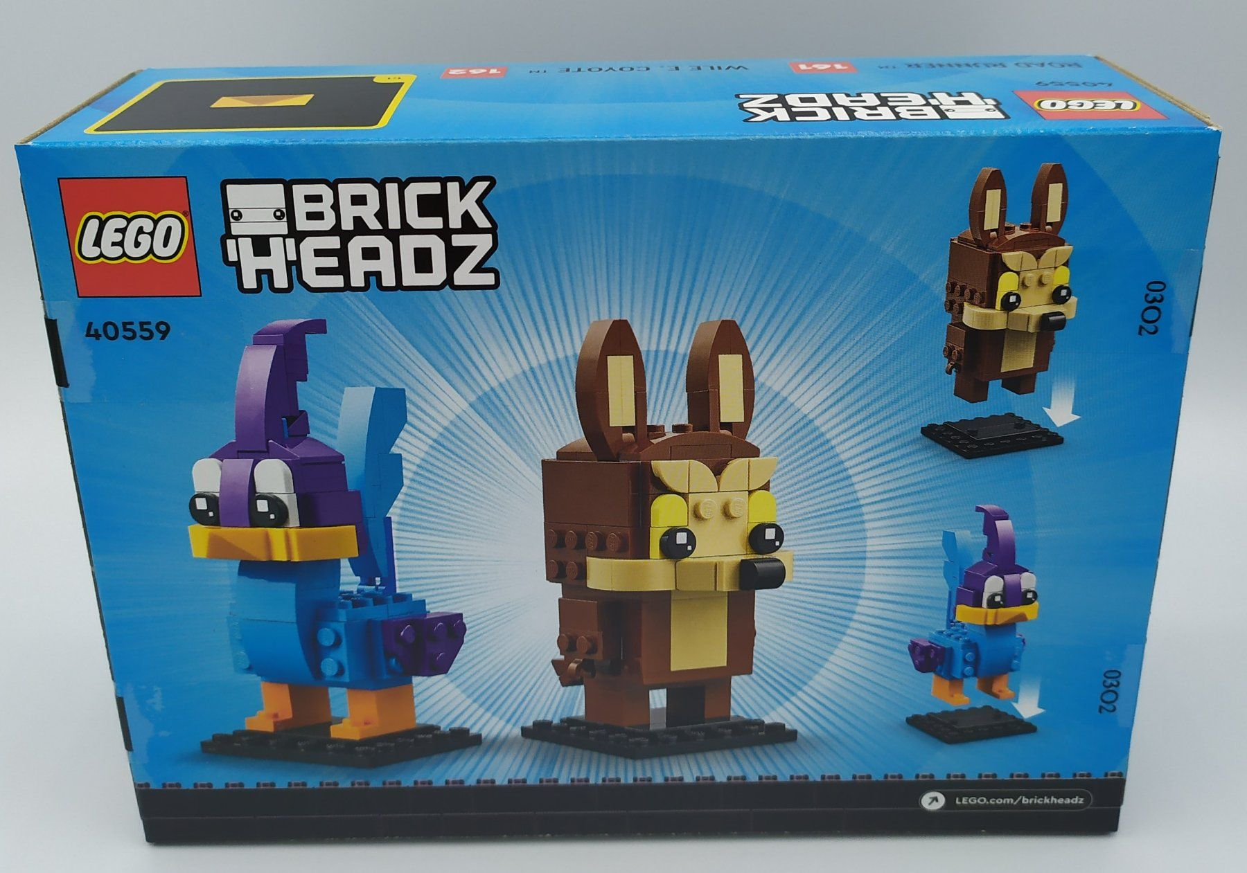 Lego Kit di costruzioni: LEGO 40559 BrickHeadz Road Runner & Wile E. Coyote – Nuovo e nell'imballaggio originale da Schlatt TG venduto da AndrTra 1