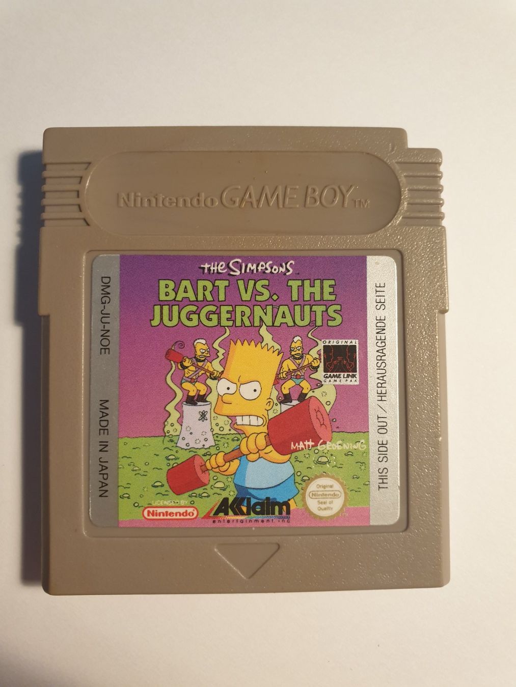 Spiele: Bart vs. the Juggernauts / Gameboy – Gebraucht aus Rain von Rou_z26r