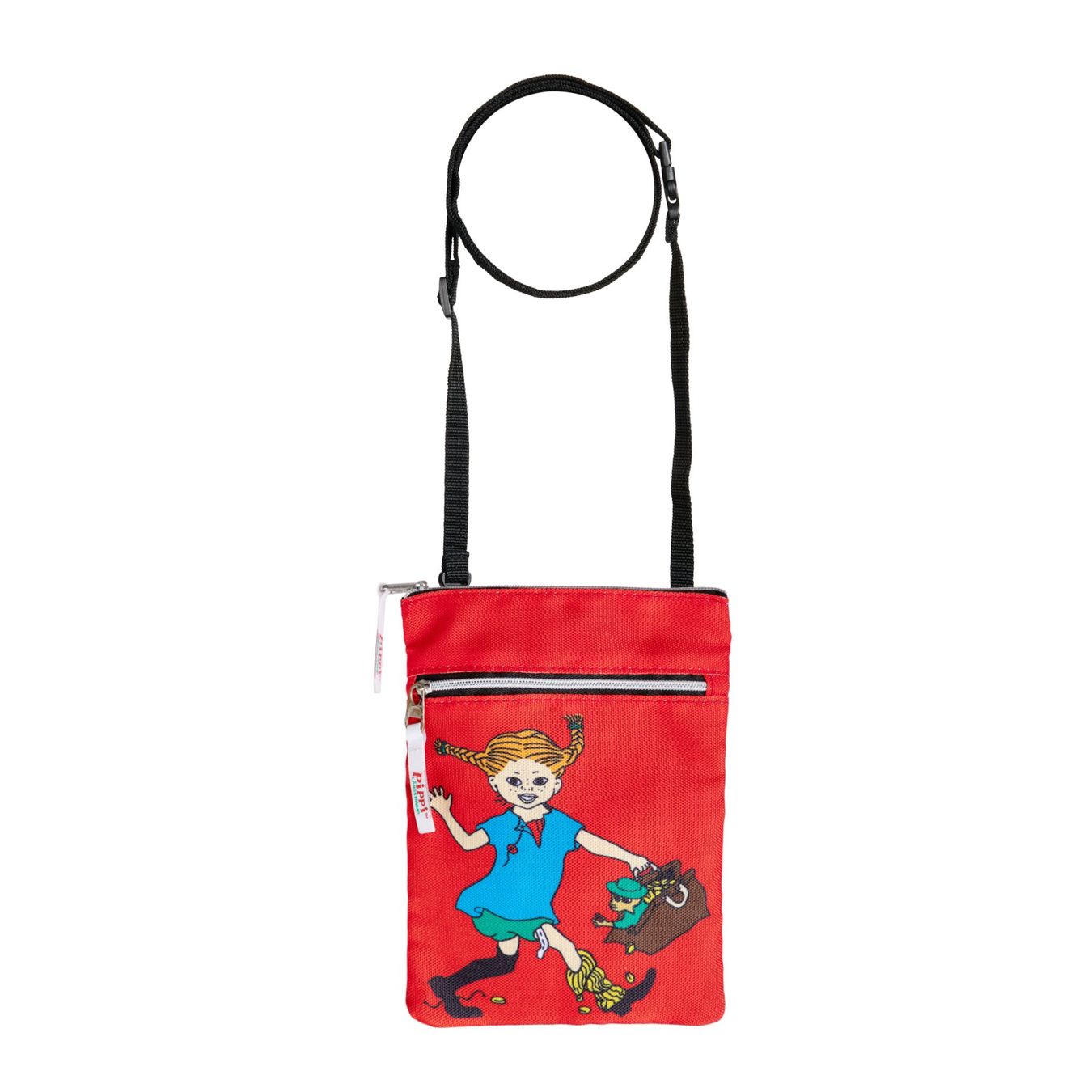 Borse & Zaini: Pippi Longstocking by Martinex Schultertasche Rot – Nuovo e nell'imballaggio originale da Rotkreuz venduto da chinderkiste