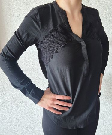 PASSPORT TUNIKA BLUSE 34 36 XS S , TOP ZU JEANS HOSE ROCK
