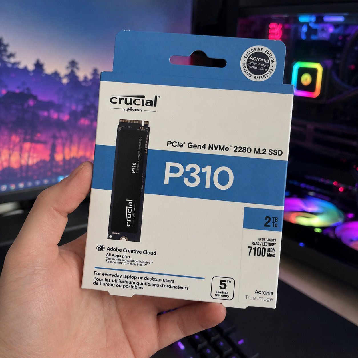 Dischi rigidi: Crucial 2000 GB / 2 TB, SSD M.2 – Nuovo e nell'imballaggio originale da Rupperswil venduto da ste_972s