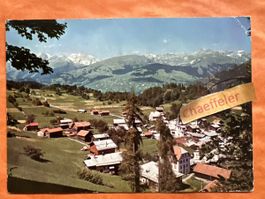 Alte Ansichtskarte: 1967 Flond, Graubünden mit Briefmarke!