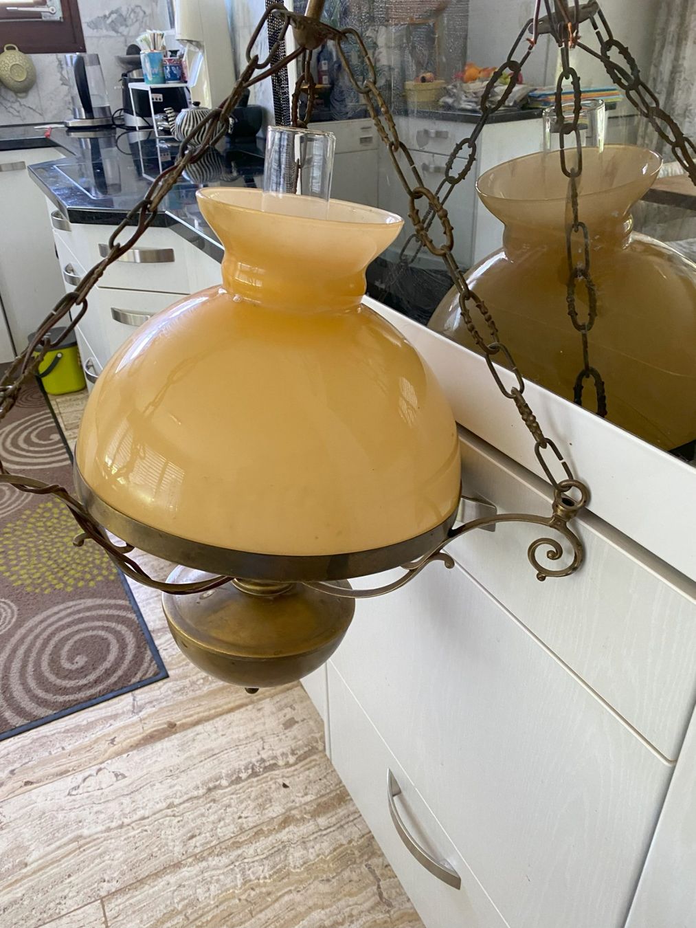 Lampadari & plafoniere: Antike Hängelampe – Usato da Sachseln venduto da basti1950 5