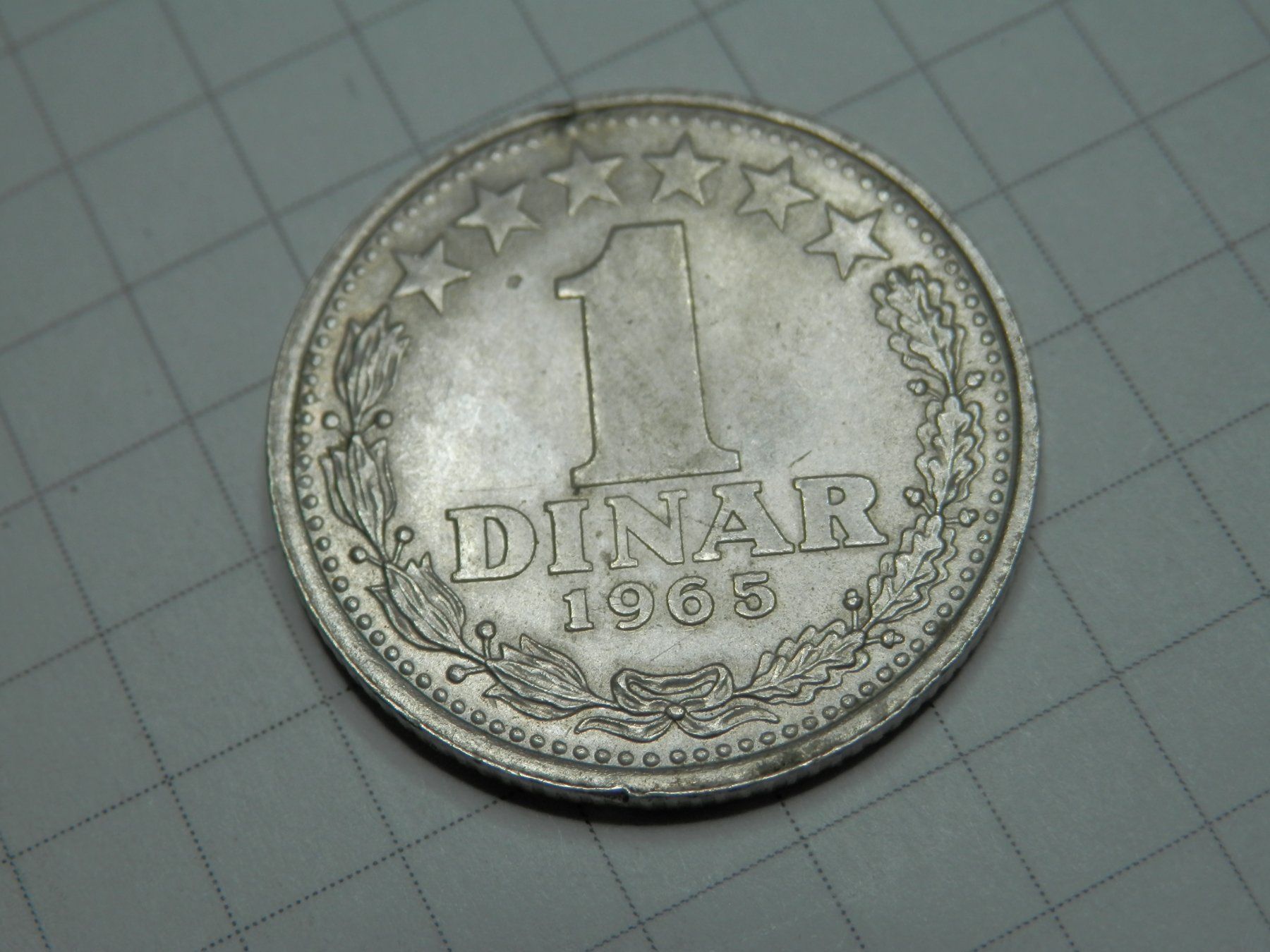 Tutti le monete: Jugoslawien 1 Dinar, 1965 – Usato da Weiach venduto da weiach81