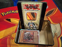 Yu-Gi-Oh Kartensammlung in Blechdose gebraucht