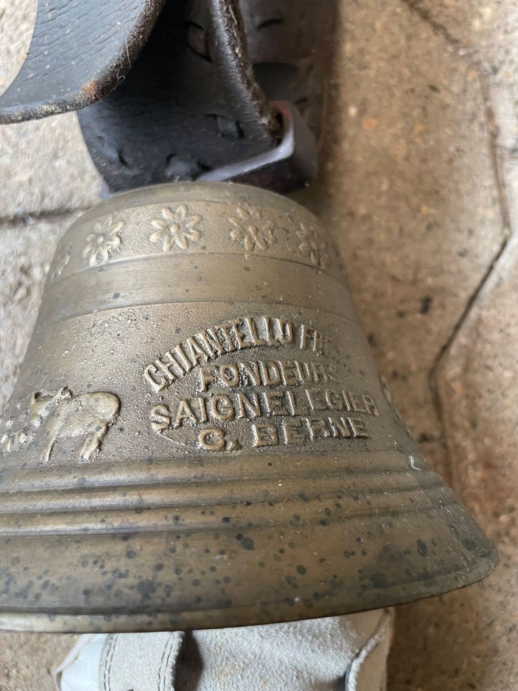 Campanacci mucche: Antike Kuhglocke von 1898 – Usato da Derendingen venduto da Resu8263 1