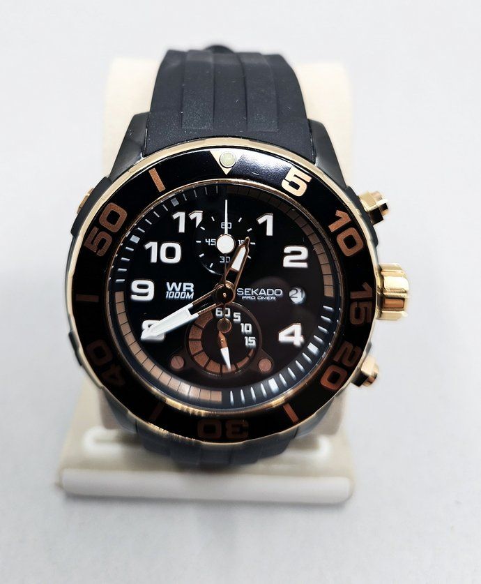 Uhren: SEKADO Pro Diver Gold Edition Neuwertig – Neu (gemäss Beschreibung) aus Zürich von Numark