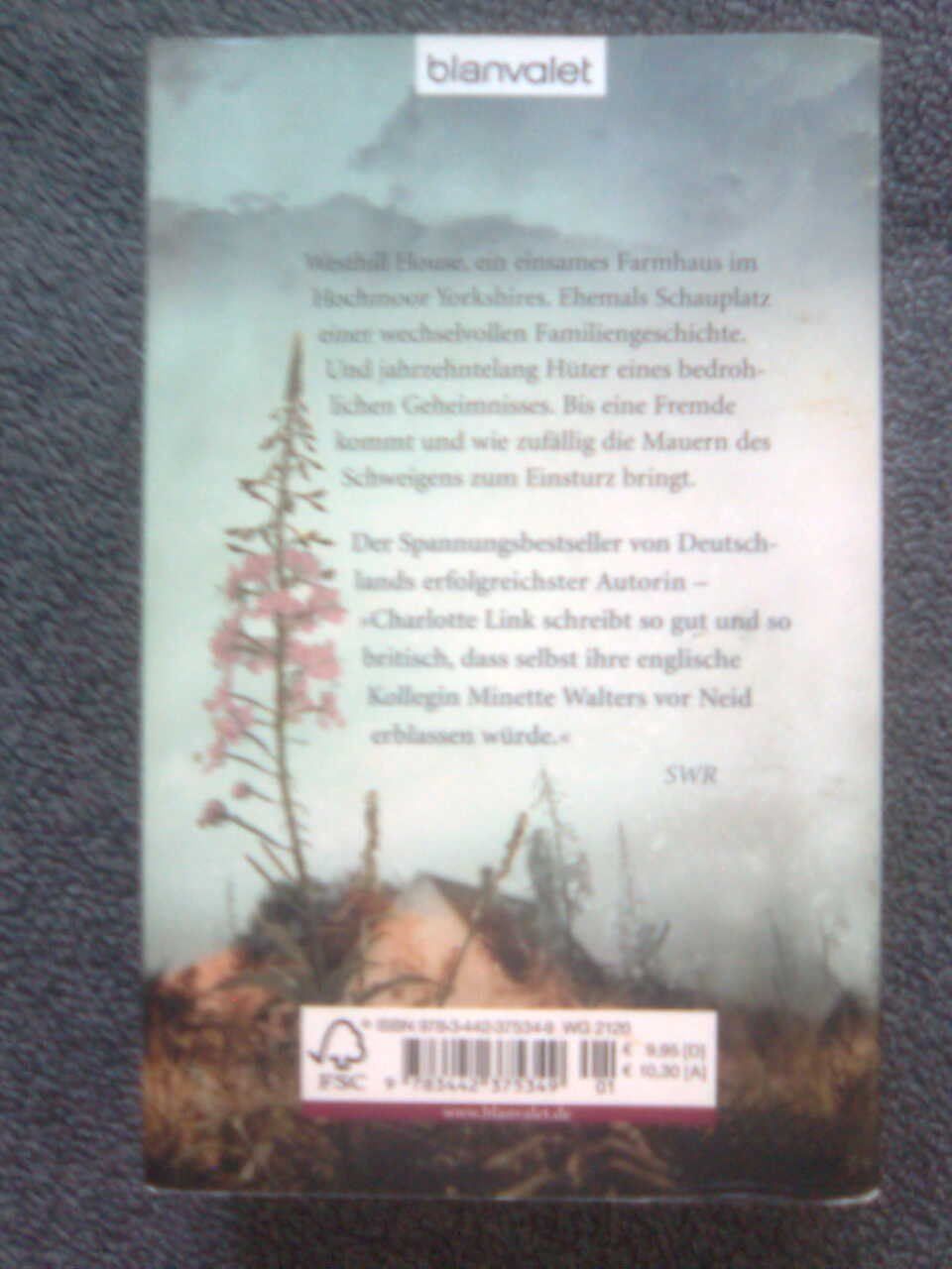 Libri: Charlotte Link Das Haus der Schwestern – Usato da Basel venduto da Alacant 2