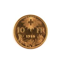 Goldvreneli 10Fr 1915