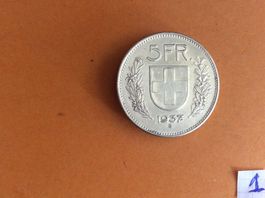 5 francs  1937