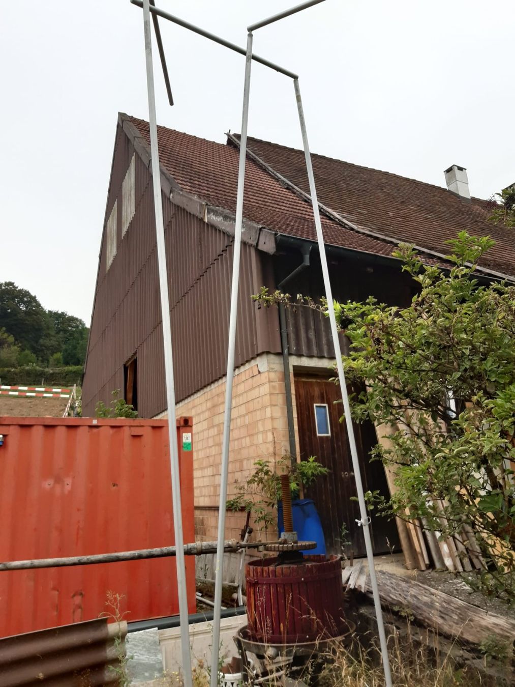 Bandiere: Fahnenmast, Auslegermast – Usato da Nenzlingen venduto da markbaum 3