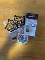 Patches and Pins Lot: Carhartt and Levi's
