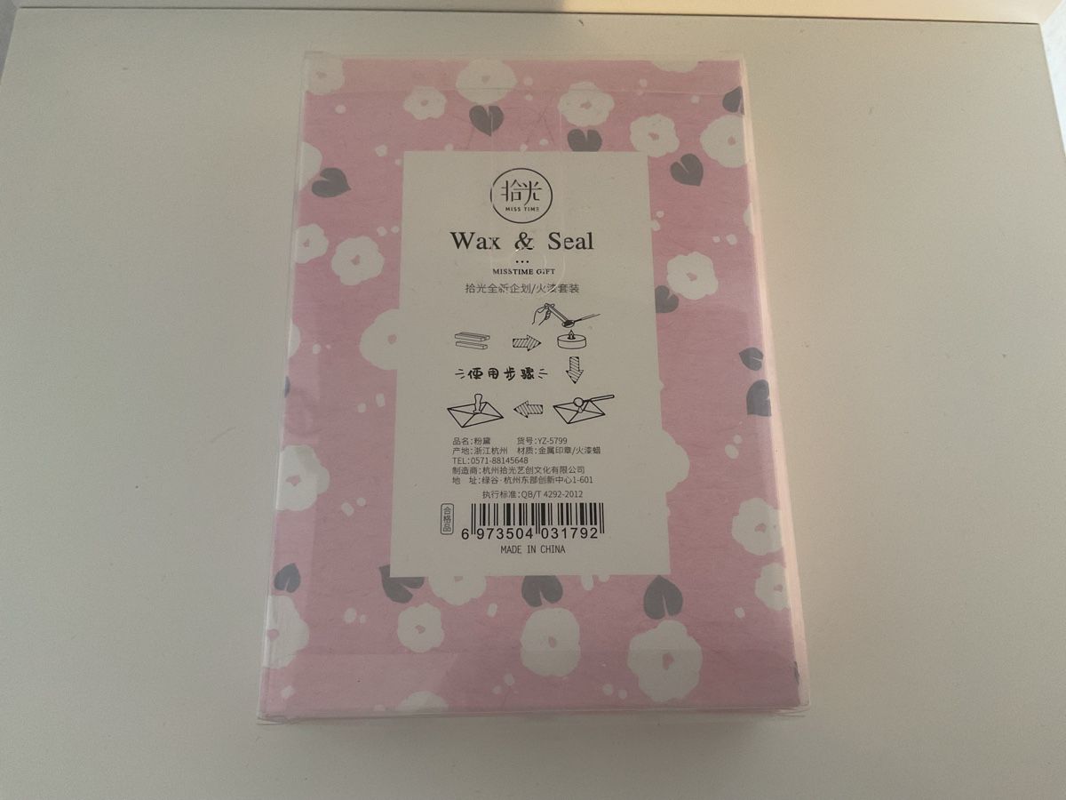 Timbri: Kit de cire à cacheter rose pastel♯☆ – Nuovo e nell'imballaggio originale da Neuchâtel venduto da ms-studio 1