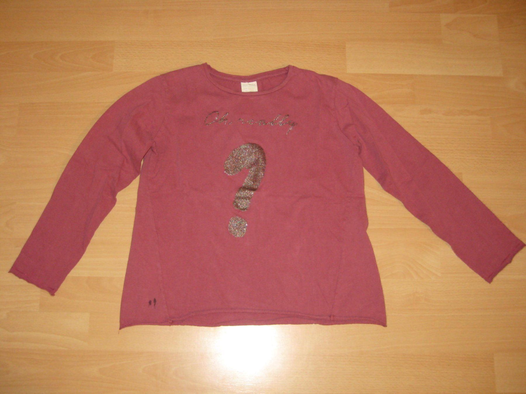 Zara Blusen, T-Shirts & Tops: Altrosa Langarmshirt Gr. 152 – Gebraucht aus Greifensee von Janali01