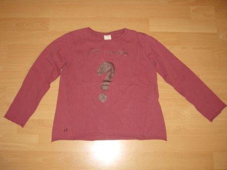 Altrosa Langarmshirt Gr. 152