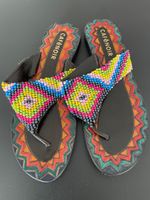 Ledersandalen Gr. 40