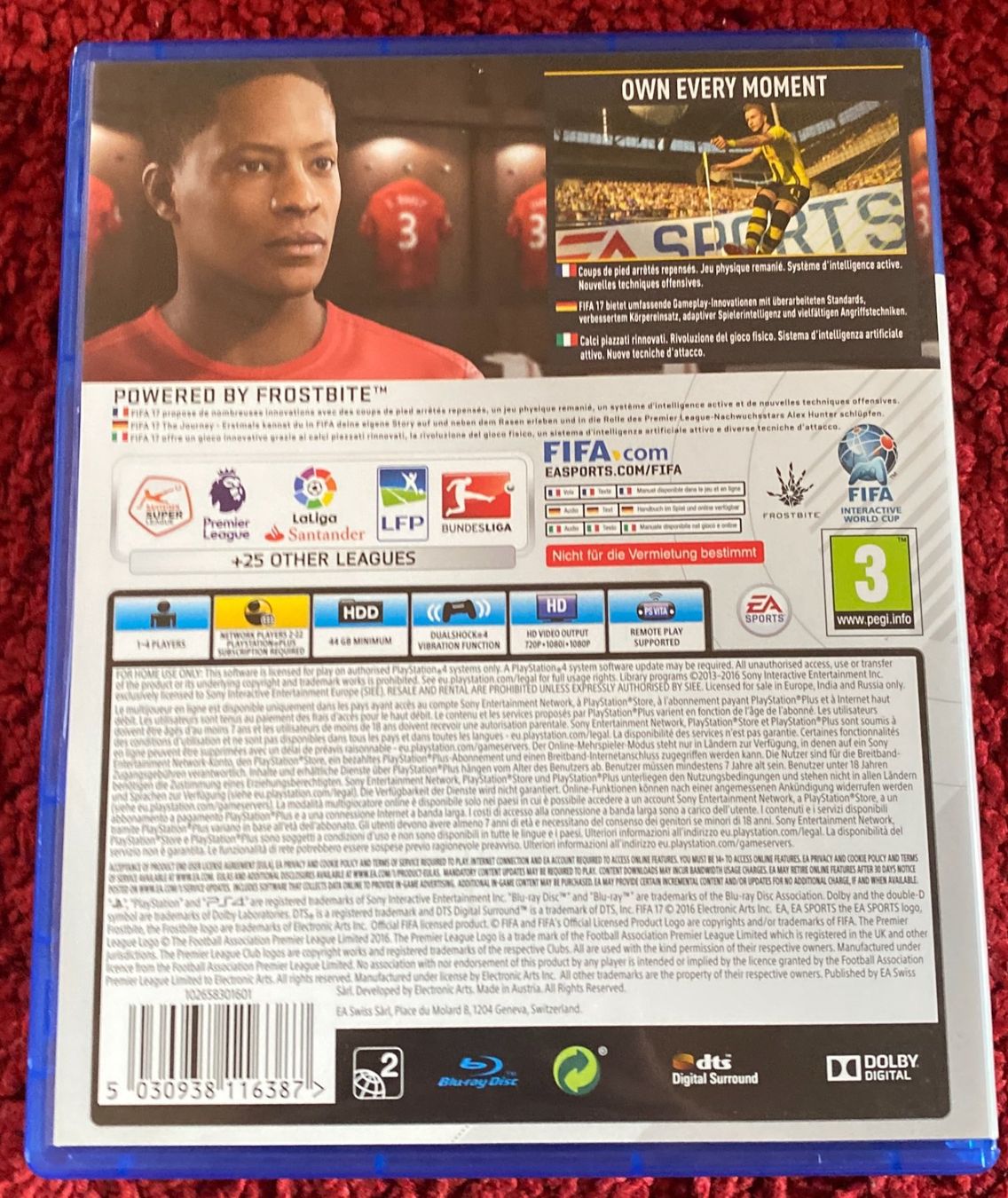 Sony Giochi: FIFA 17 Playstation 4  günstig – Nuovo (secondo la descrizione) da Hittnau venduto da kleen 2